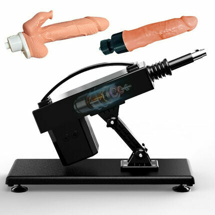 Acmejoy - Automatic Heating Swinging Vibrating Sex Machine with Dildo 14.6 Inch Dildos - Tophatter Daily Deals