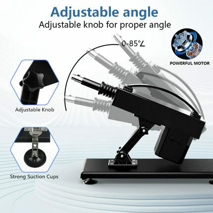 Acmejoy - Automatic Heating Swinging Vibrating Sex Machine with Dildo 14.6 Inch Dildos - Tophatter Daily Deals