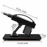 Acmejoy - Automatic Heating Swinging Vibrating Sex Machine with Dildo 14.6 Inch Dildos - Tophatter Daily Deals