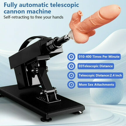 Acmejoy - Automatic Heating Swinging Vibrating Sex Machine with Dildo 14.6 Inch Dildos - Tophatter Daily Deals