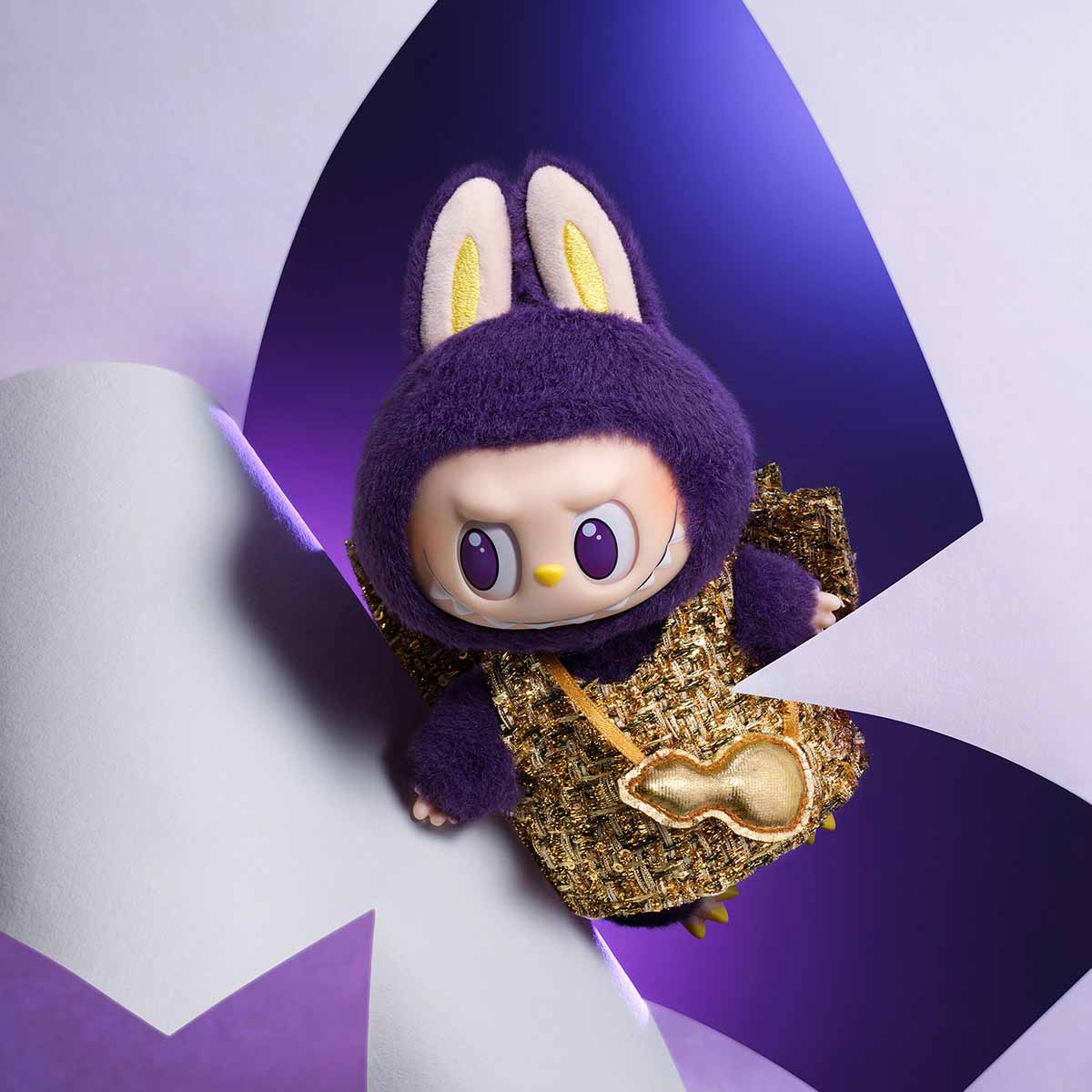 Genuine Labubu × Pronounce - Wings of Fortune Vinyl Plush Hanging Card Mythical - Tophatter Daily Deals