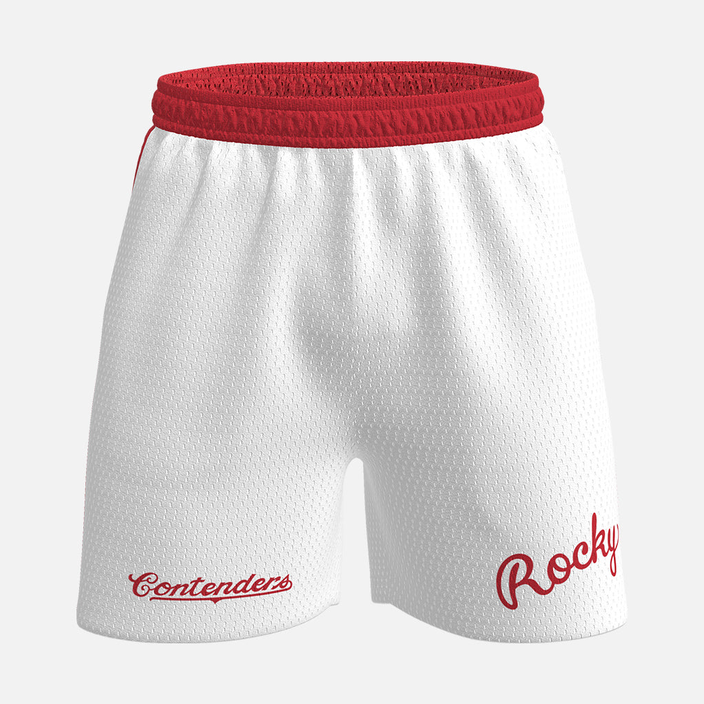 Contenders Clothing Rocky I Trunk Mesh Active Short White Shorts - Tophatter Daily Deals