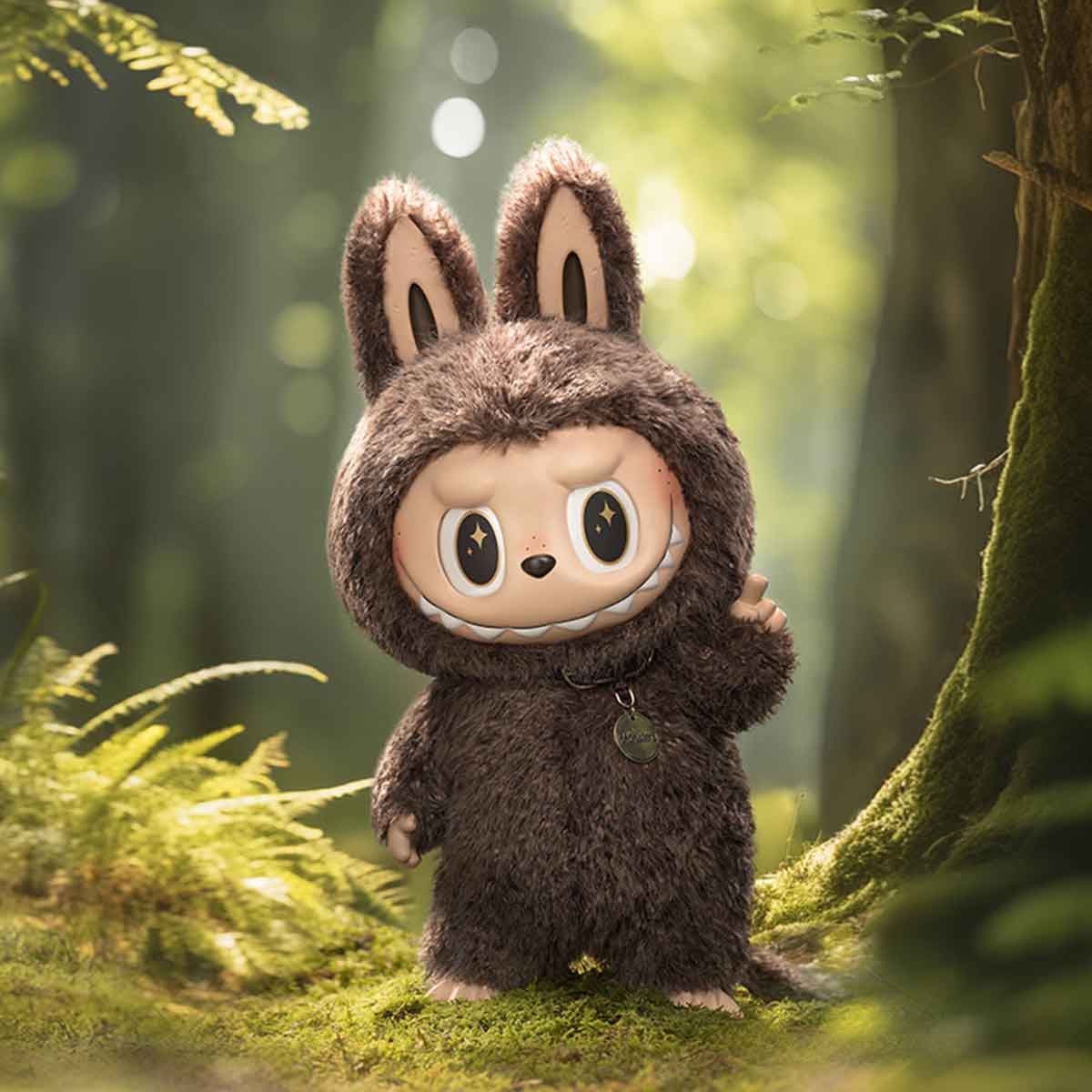 Genuine POP MART Zimomo Labubu - THE MONSTERS - I FOUND YOU Vinyl Face Doll - 58cm Animals - Tophatter Daily Deals