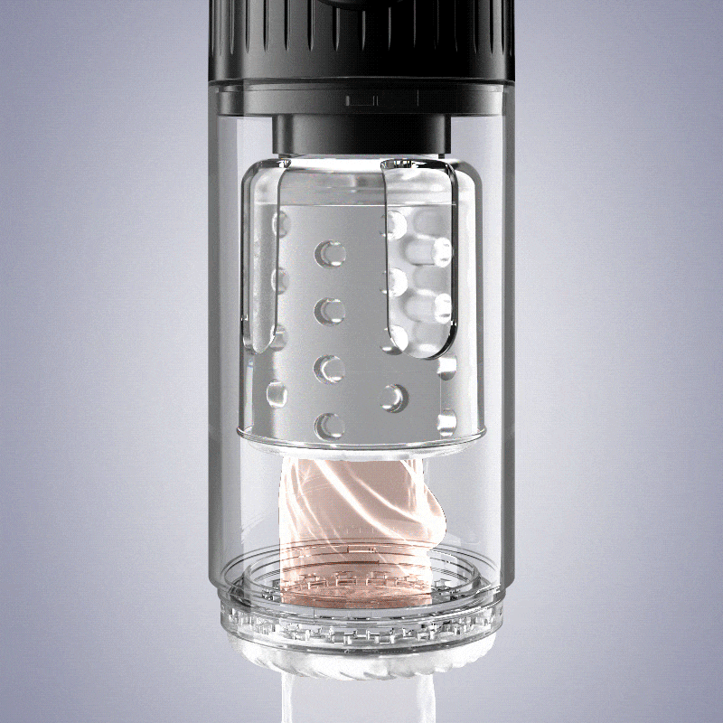 Aisia-4 Suction 5 Thrusting Rotating 3 in 1 Sex Stroker Masturbation Cup - Tophatter Daily Deals