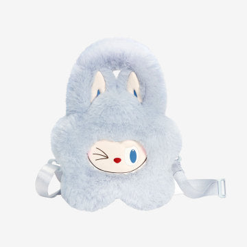 THE MONSTERS Labubu Classic Series-Plush Flower Bag BLUE - Tophatter Daily Deals