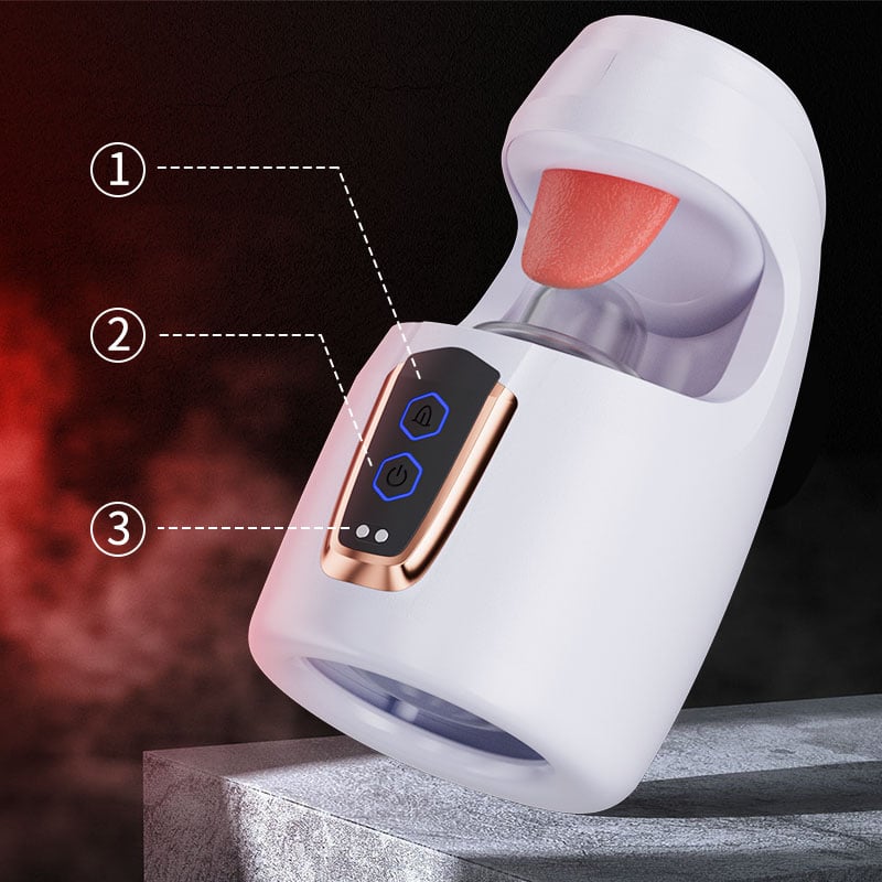 Acmejoy - Blowjob Queen 10 Tapping Thrusting Male Glans Training Stimulator - Tophatter Daily Deals