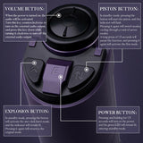 Acmejoy - Purple Driver 7 Thrusting Stable Belt Design Male Stroker Masturbator Adult Toy Masturbation Cup - Tophatter Daily Deals