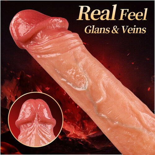 Acmejoy - Sex Machine 90° Automatic Adjustable 8 Thrusting & Vibrating & Licking Dildos Vibrator Dildos - Tophatter Daily Deals