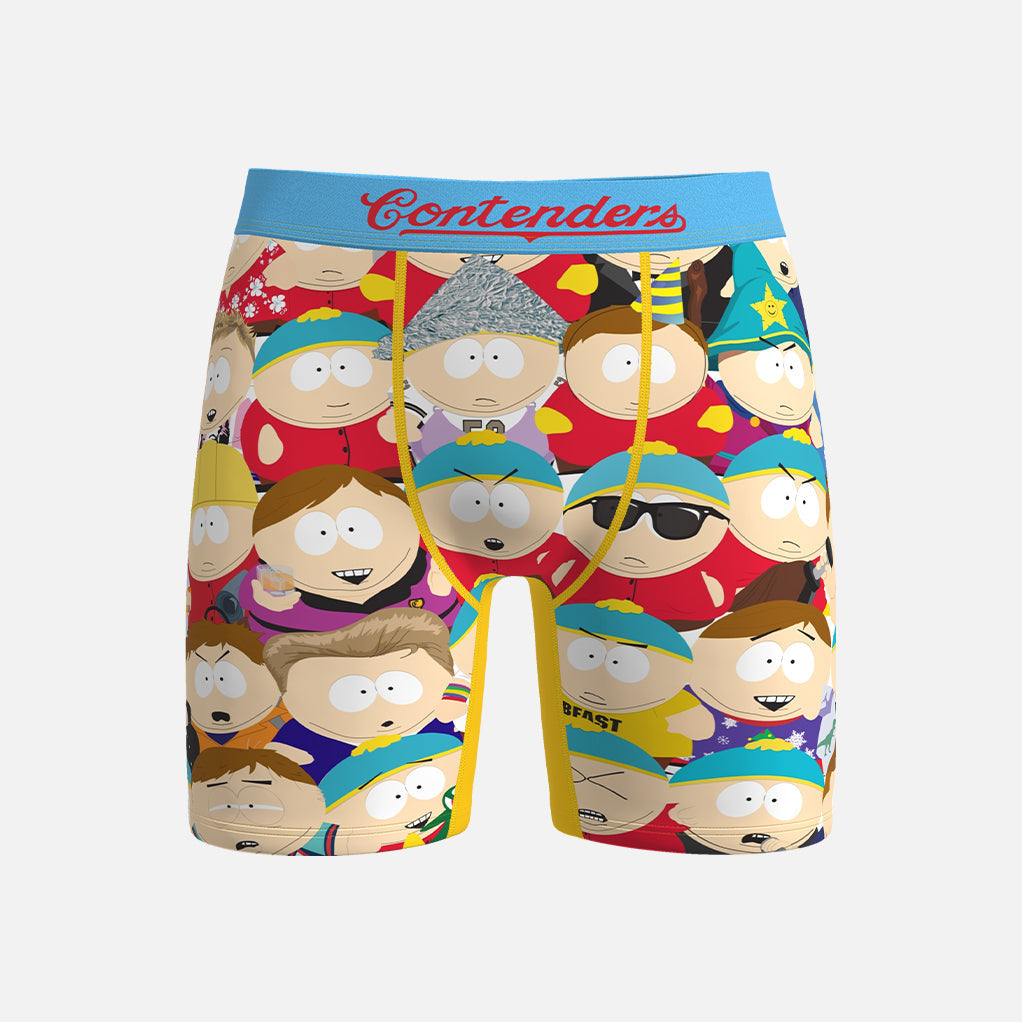 Contenders Clothing South Park Cartman Faces Brief Mixed Underwear - Tophatter Daily Deals