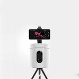 AI Face Recognition Smart Follow-up Gimbal White USB 0 - Tophatter Daily Deals