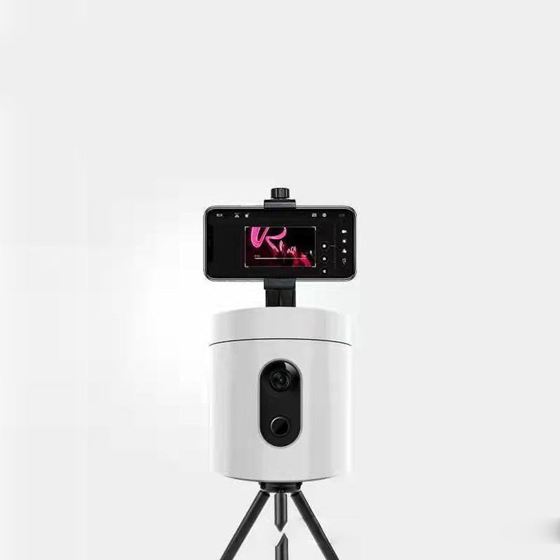 AI Face Recognition Smart Follow-up Gimbal White USB 0 - Tophatter Daily Deals