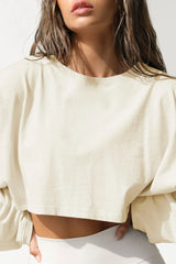 2025 NEW Women Hip Hop Streetwear Fashion Casual O Neck Solid Tank Top olid Round Tank Top Camisole Long Sleeve Sweatshirt - Tophatter Daily Deals