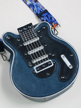 2025 Niche Guitar Shaped Y2K Style Bag, Novelty Crossbody Bag, Rivets Decor Trendy Shoulder Bag - Tophatter Daily Deals