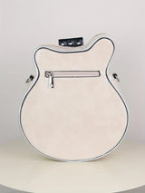 2025 Niche Guitar Shaped Y2K Style Bag, Novelty Crossbody Bag, Rivets Decor Trendy Shoulder Bag - Tophatter Daily Deals