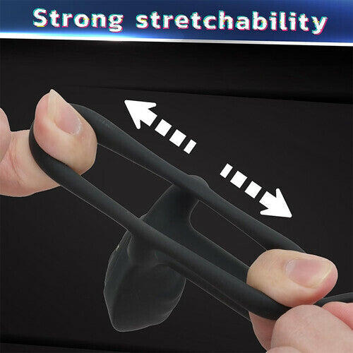 Acmejoy - Couple Use APP Control 10 Vibrating Male Silicone Penis Ring Penis Rings - Tophatter Daily Deals