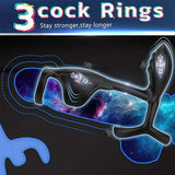 Acmejoy - Couple Use APP Control 10 Vibrating Male Silicone Penis Ring Penis Rings - Tophatter Daily Deals