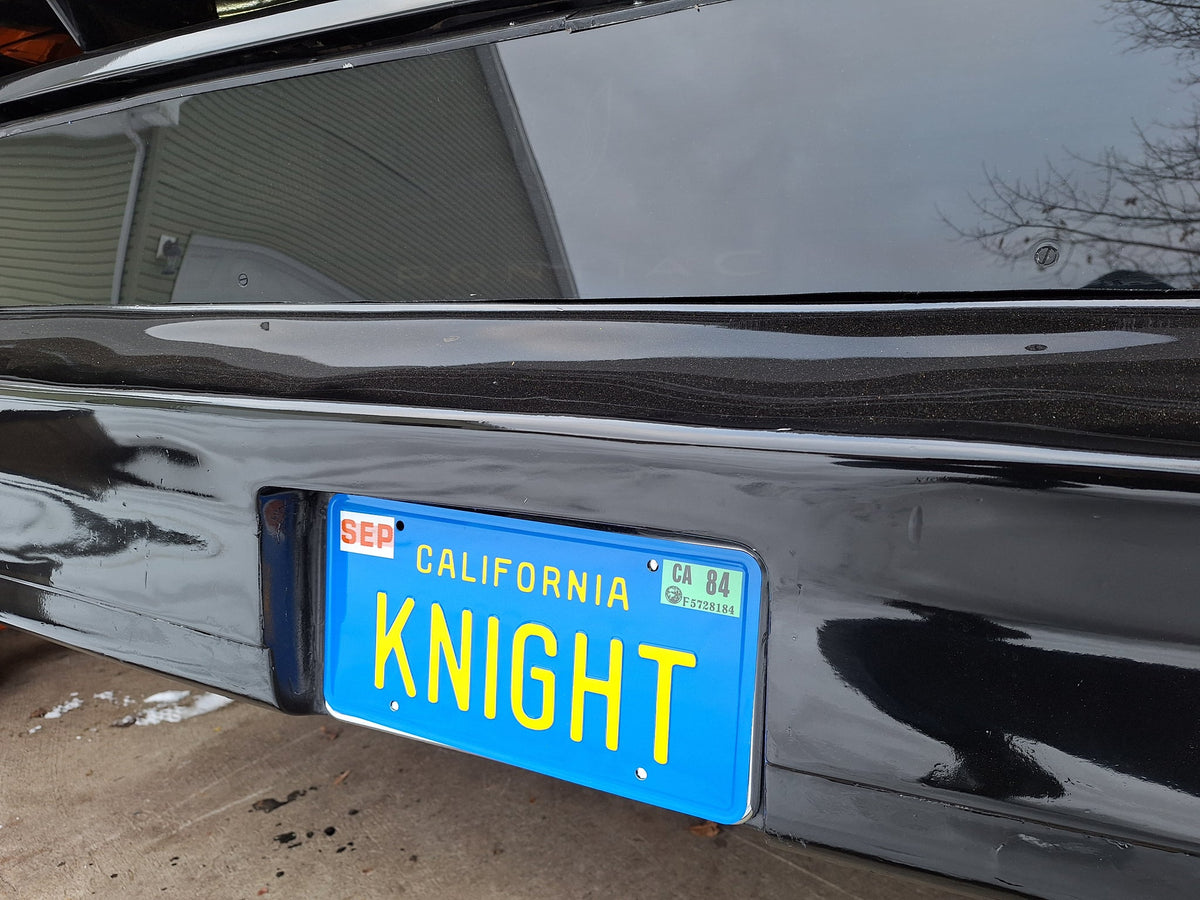 Knight Rider – Replica Licence Plate Collectible Replica - Tophatter Daily Deals