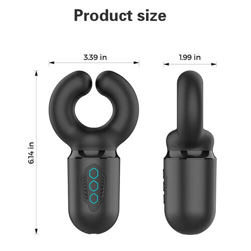 Acmejoy - Men's Desensitization Trainer With Automatic Massage Clamp – Electric Glans Sensitivity Exerciser Penis Vibrators - Tophatter Daily Deals