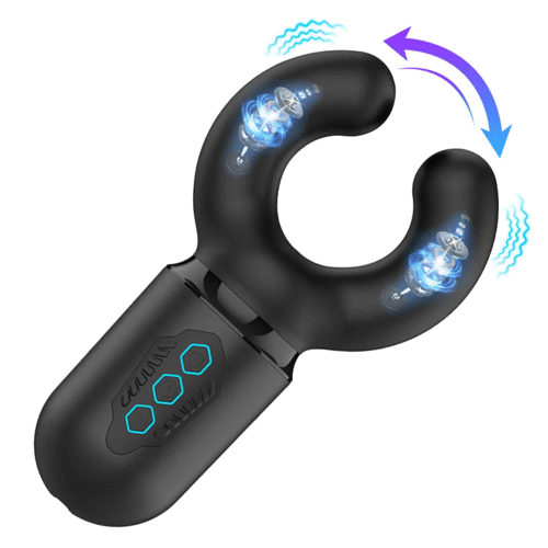 Acmejoy - Men's Desensitization Trainer With Automatic Massage Clamp – Electric Glans Sensitivity Exerciser Black Penis Vibrators - Tophatter Daily Deals