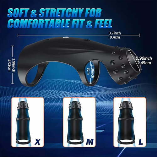 Acmejoy - 10 Vibrating Cock Ring with G-spot Stimulation and Remote Control Penis Rings - Tophatter Daily Deals