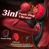 Acmejoy - Wizard APP Control 7 Vibrating Cock Ring Penis Rings - Tophatter Daily Deals