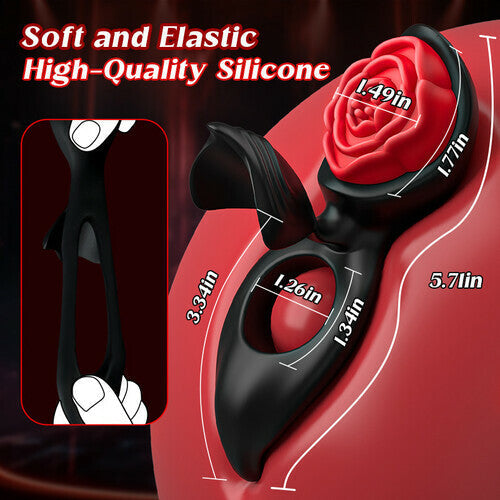 Acmejoy - Wizard APP Control 7 Vibrating Cock Ring Penis Rings - Tophatter Daily Deals