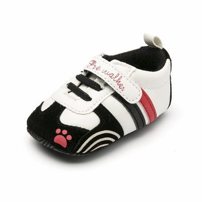 Baby toddler shoes baby shoes treasure shoes Black 0 - Tophatter Daily Deals