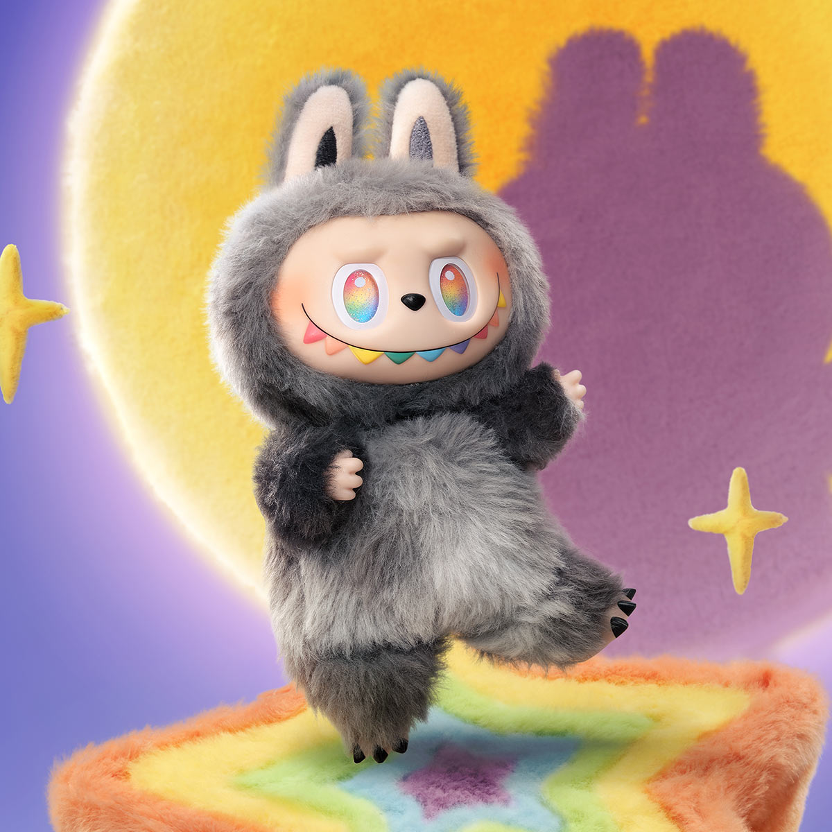 Genuine Pop Mart THE MONSTERS Labubu Big into Energy Series Vinyl Plush Pendant Mythical - Tophatter Daily Deals