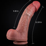 Raphael 12.2” x 2.5” Extra Thick Large Liquid Silicone Realistic Biggest Girth Anal Dildo Dildos - Tophatter Daily Deals