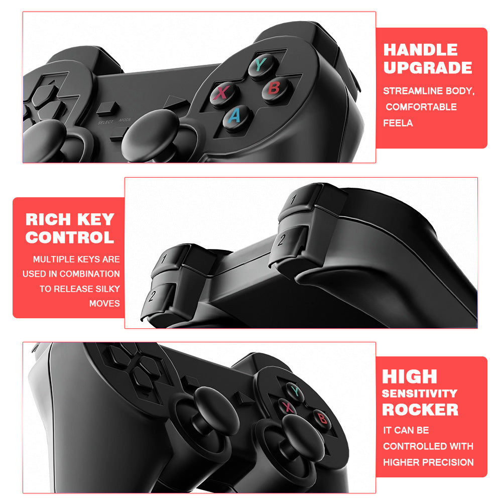 Retro 4K HDMI Game Stick – 30K+ Games with 2 Wireless Controllers Video Games & Consoles - Tophatter Daily Deals