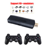 Retro 4K HDMI Game Stick – 30K+ Games with 2 Wireless Controllers Video Games & Consoles - Tophatter Daily Deals