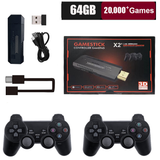 Retro 4K HDMI Game Stick – 30K+ Games with 2 Wireless Controllers Video Games & Consoles - Tophatter Daily Deals