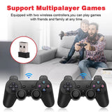 Retro 4K HDMI Game Stick – 30K+ Games with 2 Wireless Controllers Video Games & Consoles - Tophatter Daily Deals