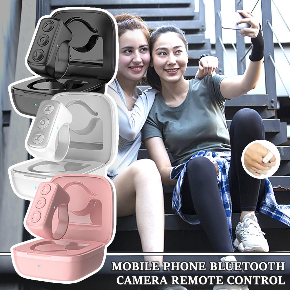 Bluetooth Page Turner & TikTok Scrolling Ring – Hands-Free Remote for Kindle, iPhone, Android – E-Reader Accessory, Selfie Shutter, Volume & Video Control Computer Accessories - Tophatter Daily Deals