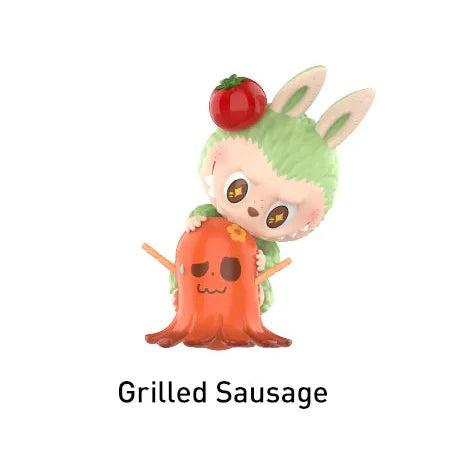 Genuine Pop Mart The Monsters Labubu Wacky Mart Series Blind Box Figure Grilled Sausage Food - Tophatter Daily Deals