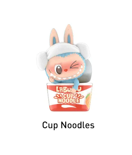 Genuine Pop Mart The Monsters Labubu Wacky Mart Series Blind Box Figure Cup Noodles Food - Tophatter Daily Deals