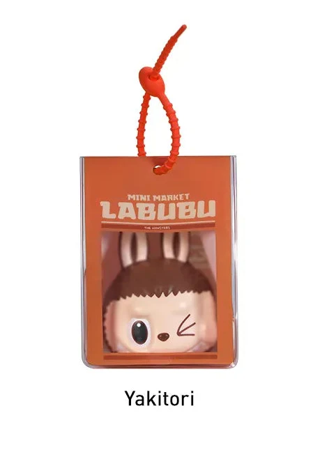 Genuine Pop Mart The Monsters Labubu Wacky Mart Series - Pinch Pendant Blind Box Yakitori Food - Tophatter Daily Deals