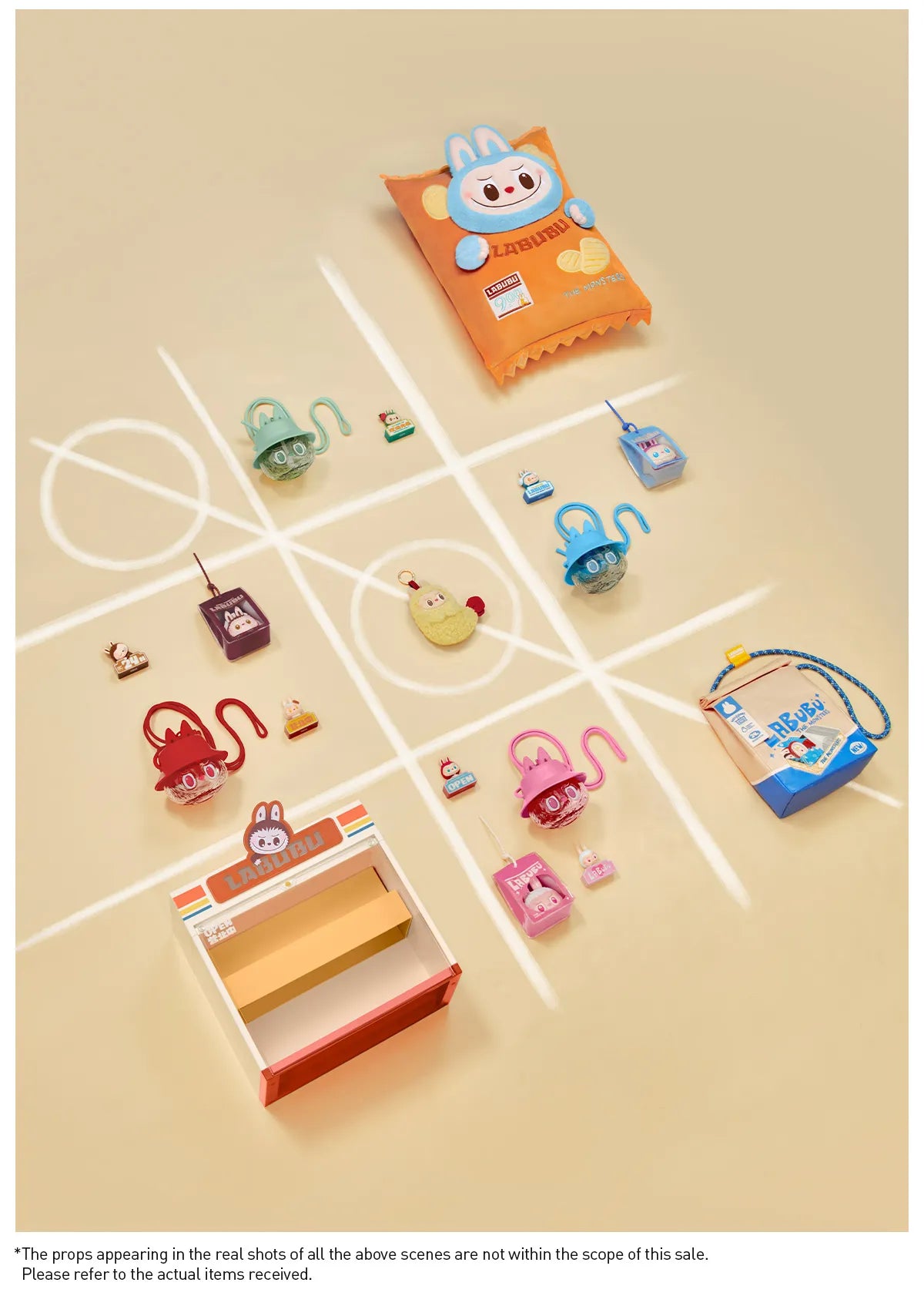 Genuine Pop Mart THE MONSTERS Labubu Wacky Mart Series - Earphone Case Food - Tophatter Daily Deals