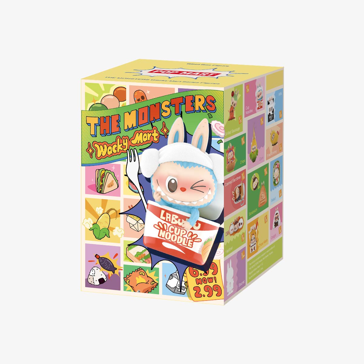 Genuine Pop Mart The Monsters Labubu Wacky Mart Series Blind Box Figure 1 Unopened Blind Box Food - Tophatter Daily Deals