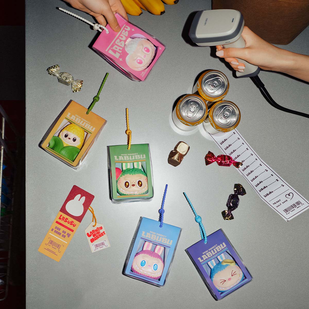 Genuine Pop Mart The Monsters Labubu Wacky Mart Series - Pinch Pendant Blind Box Food - Tophatter Daily Deals