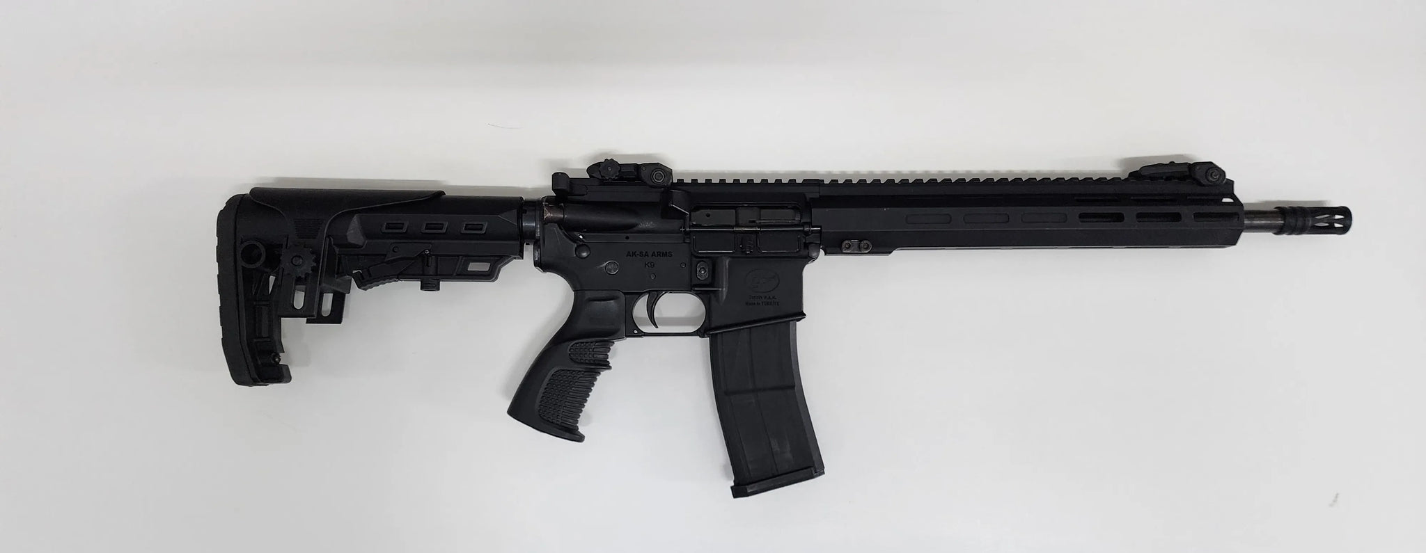AKSA K9MX-01 AR15 BLANK RIFLE BLACK - Tophatter's Army Deals RIFLES - Tophatter Daily Deals