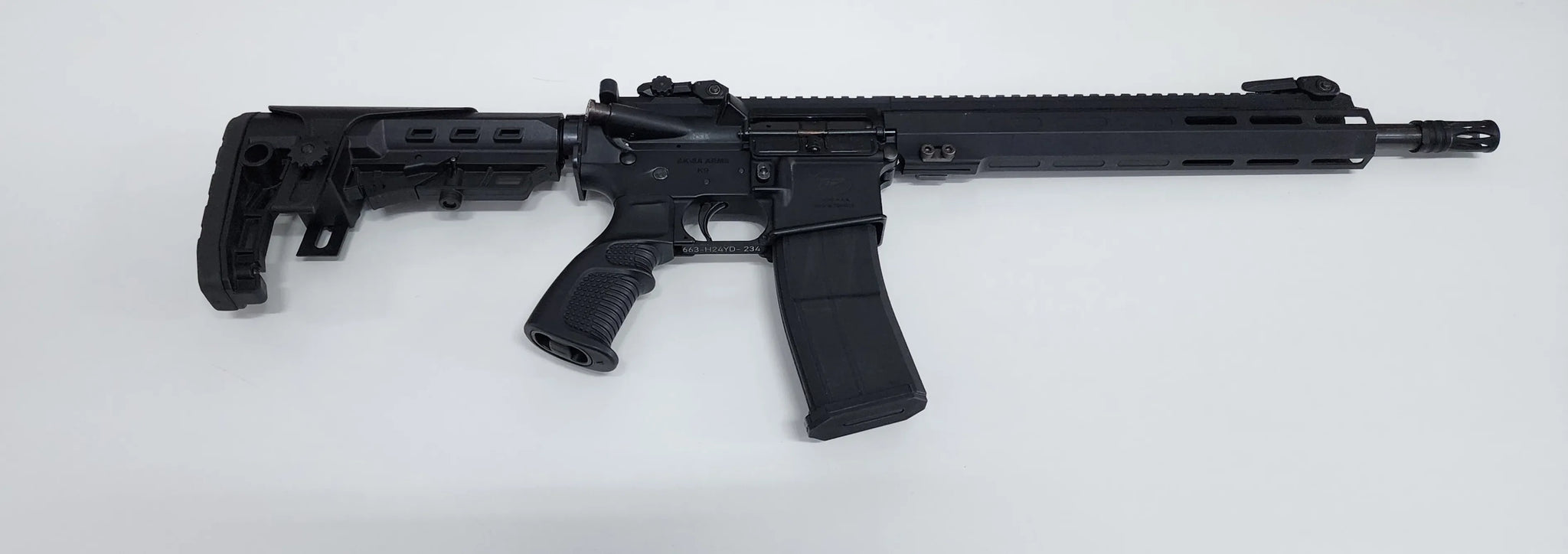 AKSA K9MX-01 AR15 BLANK RIFLE BLACK - Tophatter's Army Deals RIFLES - Tophatter Daily Deals