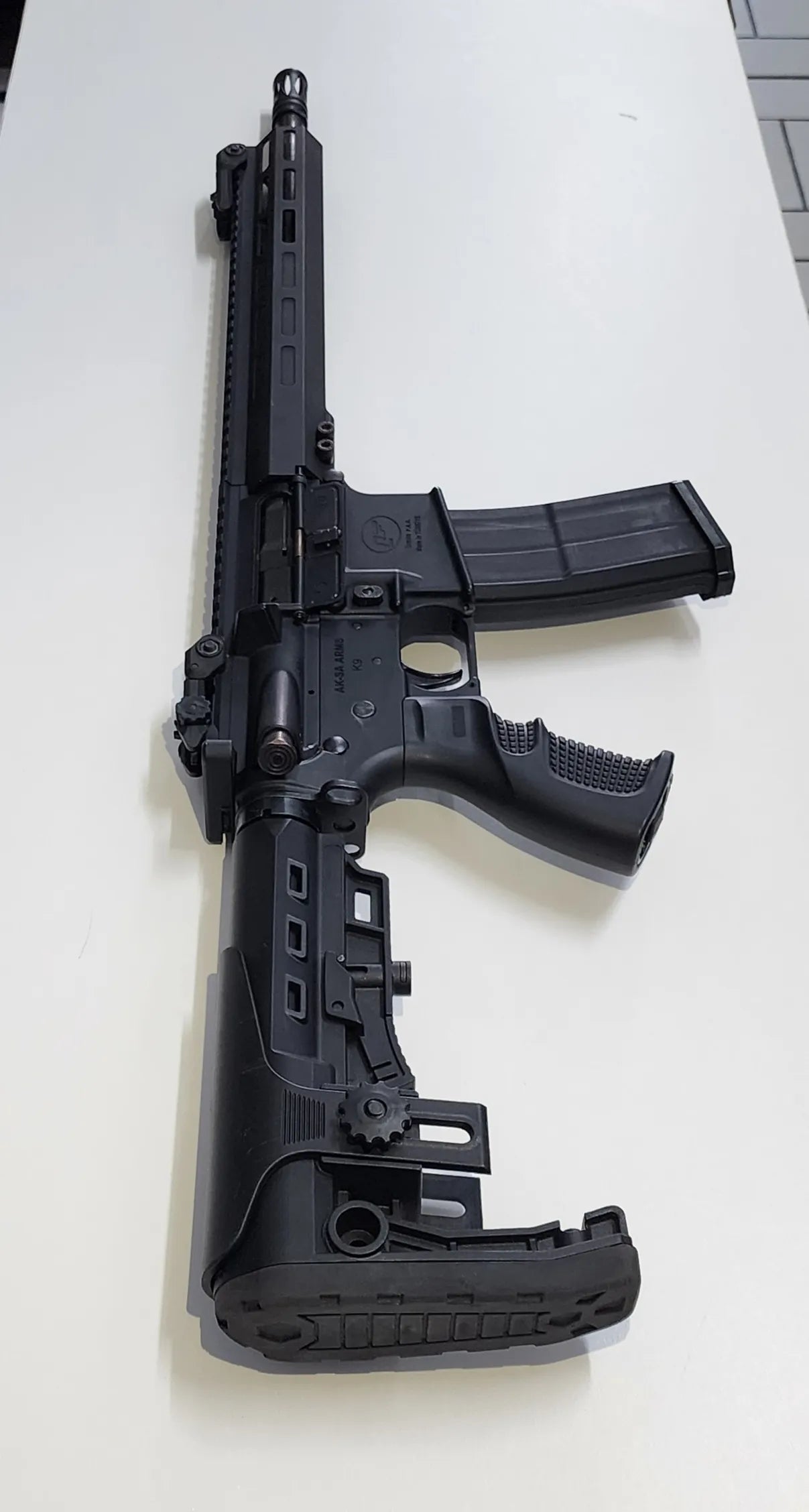 AKSA K9MX-01 AR15 BLANK RIFLE BLACK - Tophatter's Army Deals RIFLES - Tophatter Daily Deals
