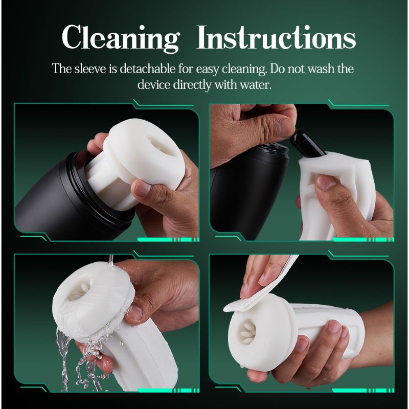 SolaceX - Intense Suction & Vibration Pleasure Male Stroker Masturbator Masturbation Cup - Tophatter Daily Deals