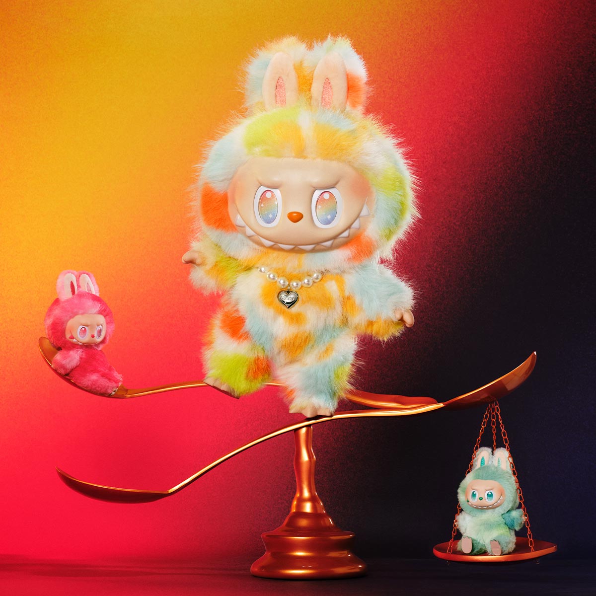Genuine POP MART - THE MONSTERS Big into Energy Series - ROCK THE UNIVERSE Vinyl Plush Doll Outer Space - Tophatter Daily Deals