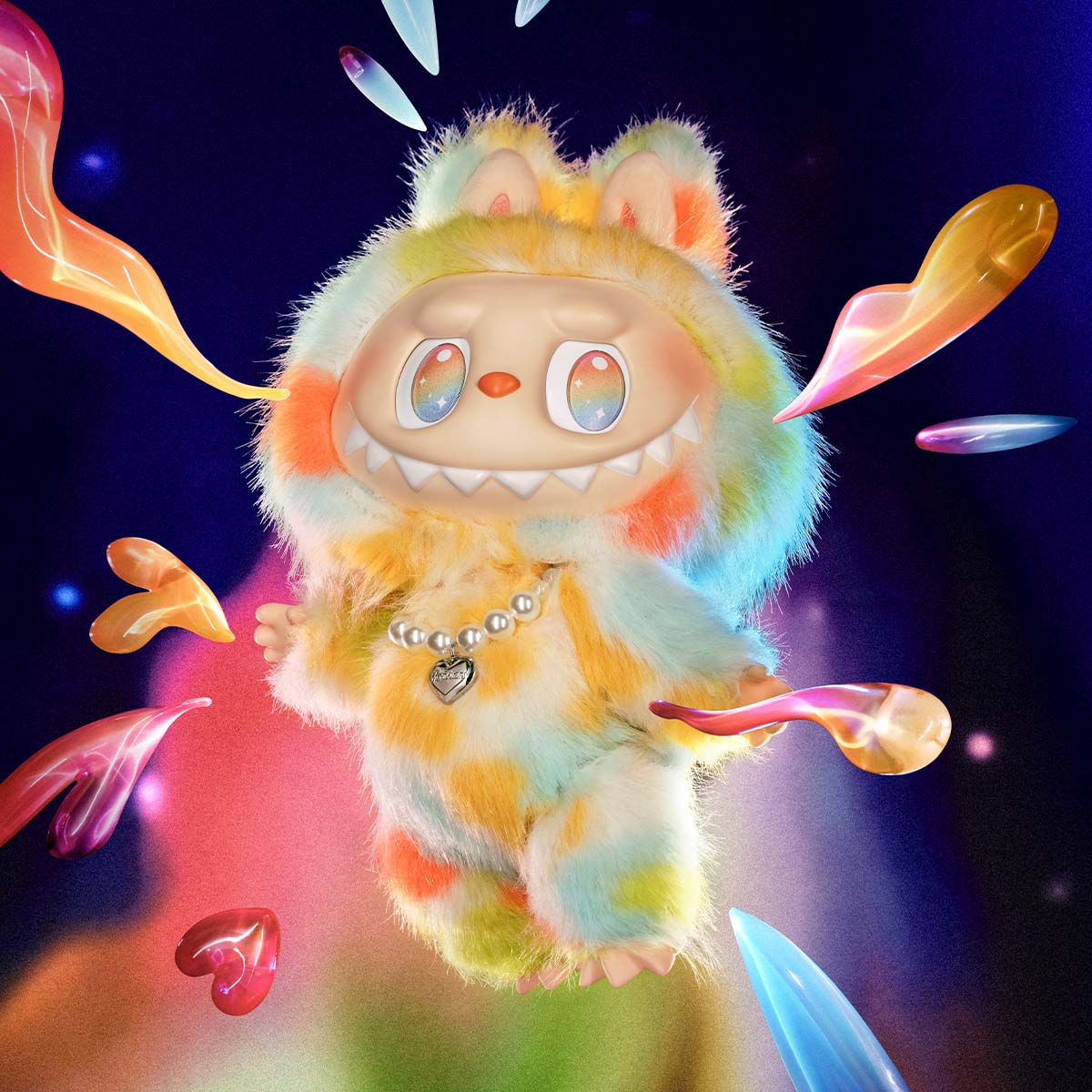 Genuine POP MART - THE MONSTERS Big into Energy Series - ROCK THE UNIVERSE Vinyl Plush Doll Outer Space - Tophatter Daily Deals