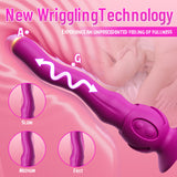 New Wriggling Technology Vibrator With Detachable Suction Cup Vibrators - Tophatter Daily Deals