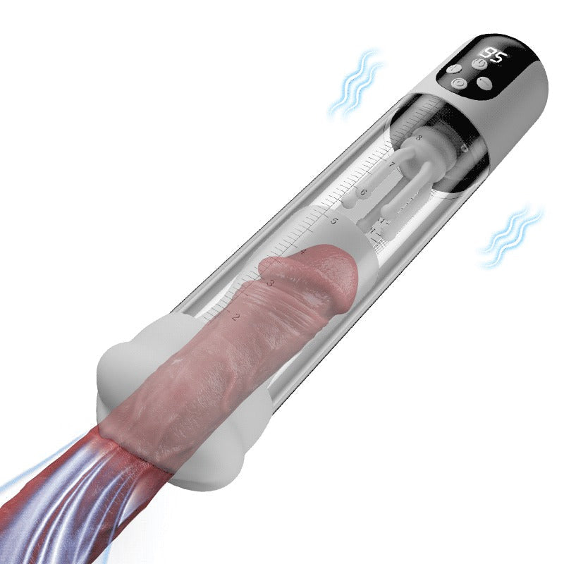Wave - 5 Suction Modes 9 Vibration Modes Vacuum Suction Glans Massager Penis Pump Penis Pumps - Tophatter Daily Deals
