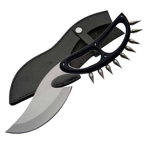 Knuckle Spiked Handle Cobra Replica Knife - Tophatter Daily Deals