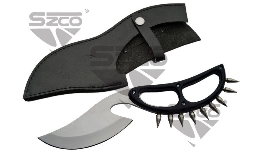 10.5" WARRIOR SPIKED COBRA KNIFE - Tophatter Daily Deals